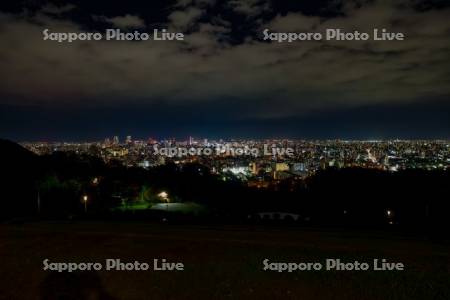 旭山記念公園より市街展望夜景