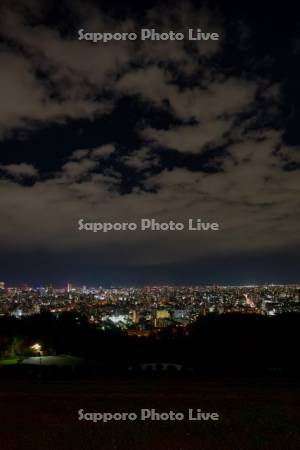 旭山記念公園より市街展望夜景