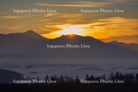 千望峠の日の出