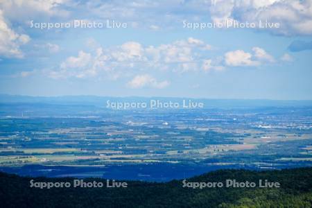日勝峠展望台より十勝平野