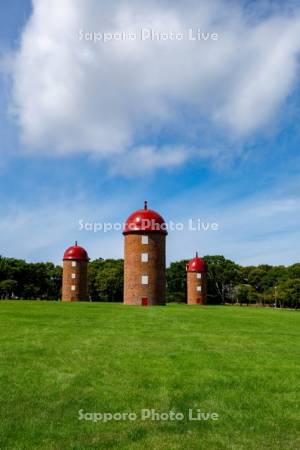 明治公園のサイロ
