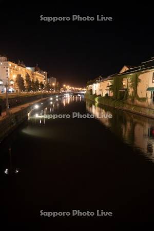 小樽運河夜景