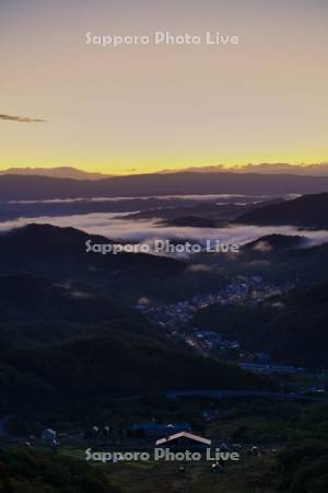 かもい岳国際スキー場より雲海
