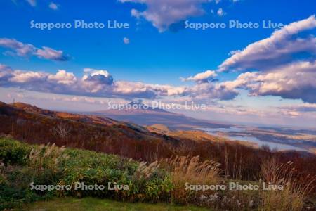 きじひき高原より駒ヶ岳