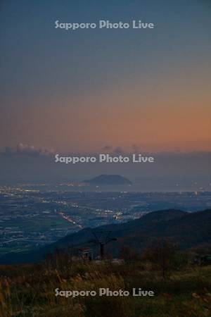きじひき高原より函館山