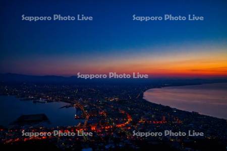 函館山より市街展望夜景