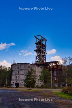 旧住友奔別炭鉱の立坑櫓