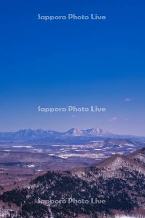 狩勝峠展望台より