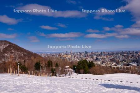 旭山記念公園　市街展望