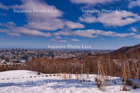 旭山記念公園　市街展望