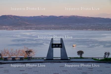 函館山から函館湾