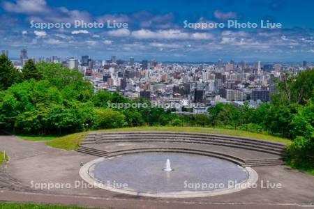 旭山記念公園　市街展望