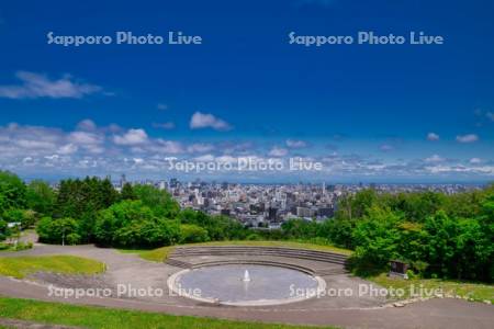 旭山記念公園　市街展望