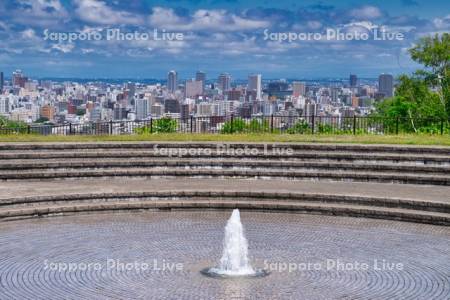 旭山記念公園　市街展望