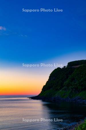 プユニ岬の夕景