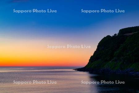 プユニ岬の夕景
