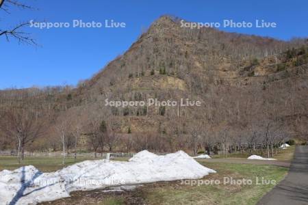 雪解けの五天山