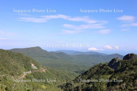 オロフレ峠よりオロフレトンネル