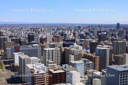 創成川イースト南側のマンション群