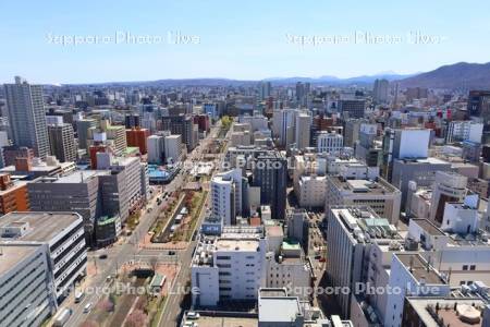 テレビ塔より創成川公園