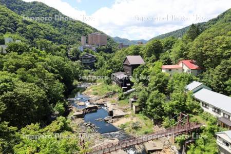定山渓温泉　豊平川