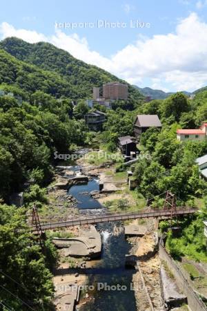 定山渓温泉　豊平川