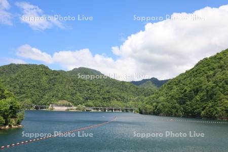 定山渓ダム　さっぽろ湖