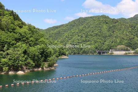 定山渓ダム　さっぽろ湖