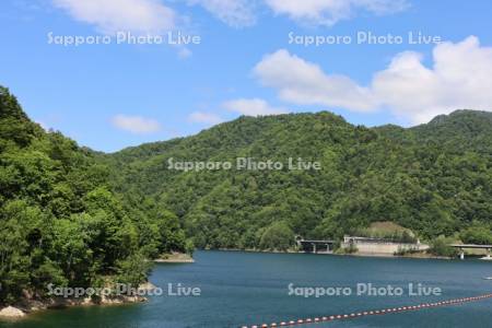 定山渓ダム　さっぽろ湖