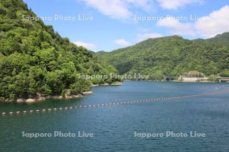 定山渓ダム　さっぽろ湖