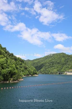 定山渓ダム　さっぽろ湖