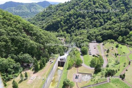 定山渓ダム下流園地