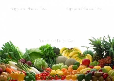 野菜果物集合