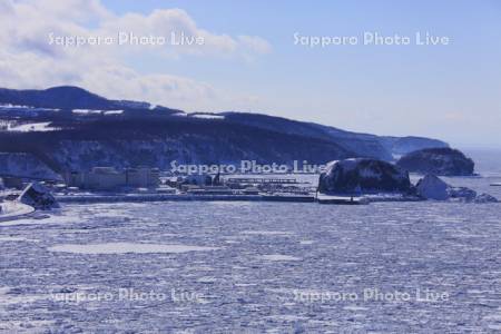 プユ二岬より流氷