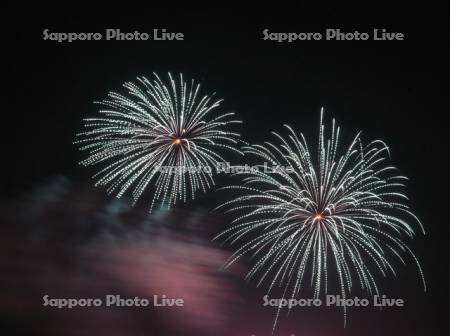 銭函サンセットビーチ祭り　花火大会