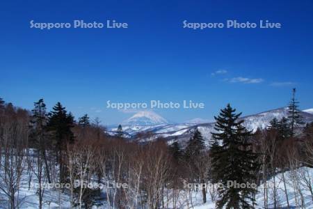 中山峠より羊蹄山