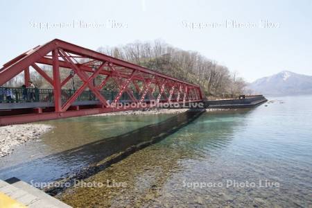 支笏湖　山線鉄橋